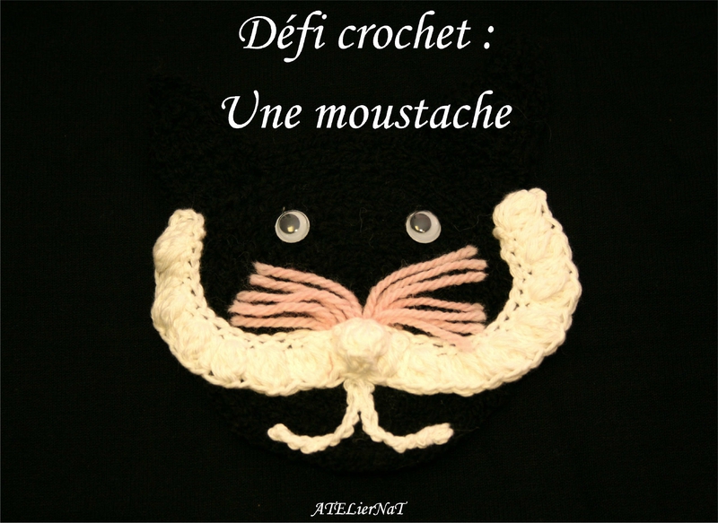 Moustache au crochet