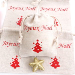 Mini hotte de Noël Décoration de table Noël "sapin"