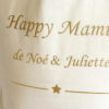 Maxi Tote bag Sac "HAPPY MAMIE" personnalisable