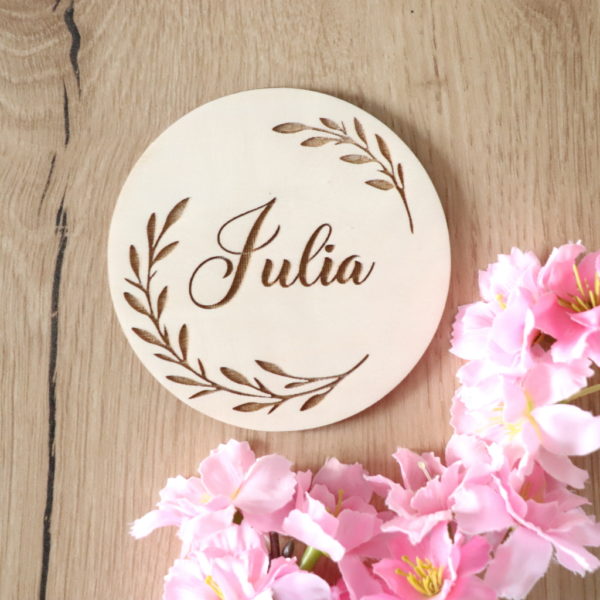Carte naissance Julia