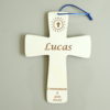 Croix religieuses 20cm croix lumineuse et colombe